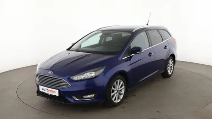 Blau Gebraucht 2016 Ford Focus Titanium Kombi | 13.550 € (Fairer Preis)