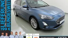 Chromablau Gebraucht 2019 Ford Focus Titanium Kombi | 17.840 € (Fairer Preis)