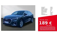 Grau Gebraucht 2024 Audi Q3 Sportback S-Line SUV | 37.880 € (Superpreis)