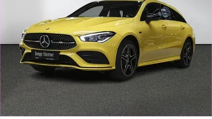 Gebraucht Mercedes CLA250e Shooting Brake AMG 218 PS (160 kW) 2020 Gelb Kombi