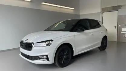 Neu Skoda Fabia Dynamic 116 PS (85 kW) 2026 [2y1z] moon white metallic / dach schwarz Kleinwagen