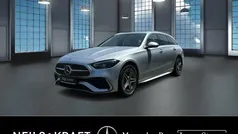 Hightechsilber Gebraucht 2024 Mercedes C300e AMG Kombi | 51.770 € (Fairer Preis)