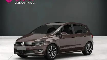 Usata VW Golf Sportsvan 125 CV (91 kW) 2016 Argento Monovolume