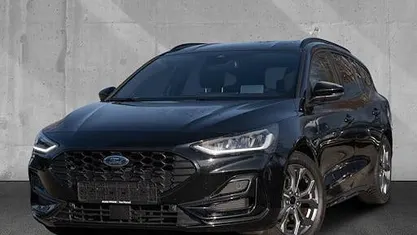 Schwarz Gebraucht 2024 Ford Focus ST-Line X Kombi | 24.250 € (Fairer Preis)