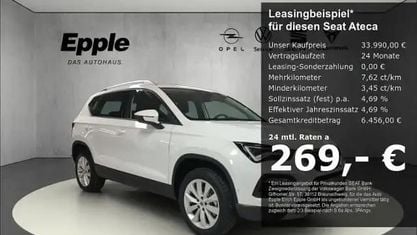 Nouvelle Seat Ateca 150 ch (110 kW) 2025 Blanc SUV