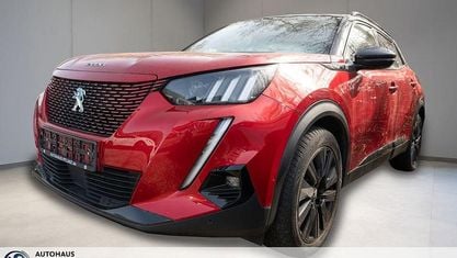 Second-hand Peugeot e-2008 GT 100 kW (136 CP) 2021 Roșu SUV