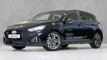 Nowe Hyundai i30 N Line 150 KM (110 kW) 2026 Czarny Sedan/Limuzyna