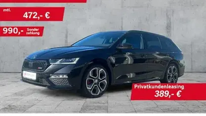 Gebraucht Skoda Octavia RS 245 PS (180 kW) 2023 Schwarz Kombi