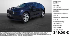 Schwarz Gebraucht 2022 Skoda Enyaq iV Suite SUV | 32.480 € (Fairer Preis)