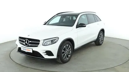 Gebraucht Mercedes GLC250 AMG line 211 PS (155 kW) 2019 Weiß SUV