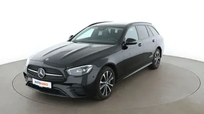 Gebraucht Mercedes E300 AMG line 2021 Schwarz Kombi