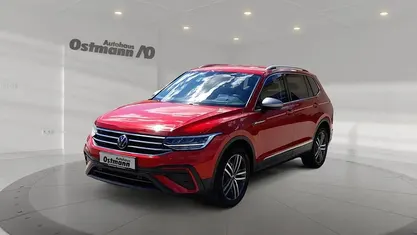 Kings red metallic Gebraucht 2022 VW Tiguan Allspace Life SUV | 26.500 € (Superpreis)