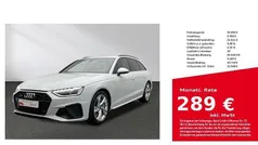 Gletscherweiß metallic Gebraucht 2023 Audi A4 S-Line Kombi | 35.980 € (Superpreis)