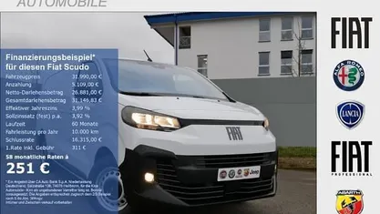 Gebraucht 2025 Fiat Scudo Comfort Van | 31.990 € (Fairer Preis)
