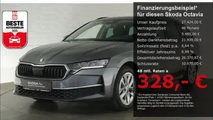 Gebraucht Skoda Octavia Selection 150 PS (110 kW) 2024 Grau Kombi