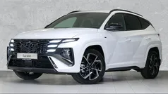 Atlas white / sol Gebraucht 2024 Hyundai Tucson N Line SUV | 36.280 € (Guter Preis)