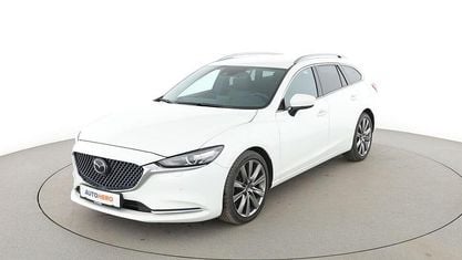 Brugt Mazda 6 Edition 184 HK (135 kW) 2020 Hvid Stationcar