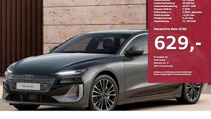 Gebraucht Audi A6 e-tron Performance 280 kW (381 PS) 2026 Kombi