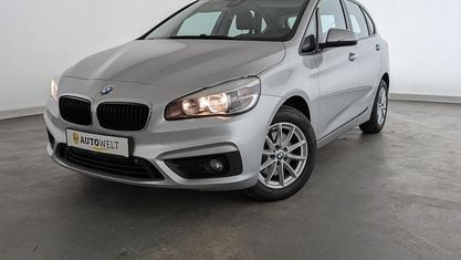 Używany BMW 220 Advantage 192 KM (141 kW) 2017 Srebrny Minivan