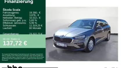 Używany Skoda Scala Essence 116 KM (85 kW) 2025 Szary Hatchback