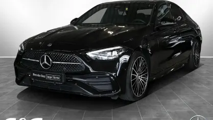 Gebraucht Mercedes C200 AMG 204 PS (150 kW) 2025 Obsidianschwarz Limousine