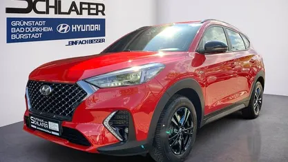 Begagnad Hyundai Tucson N Line 177 HK (130 kW) 2020 Röd SUV