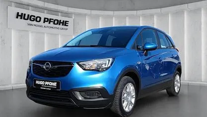 Gebraucht Opel Crossland X Edition 82 PS (60 kW) 2018 Blau SUV