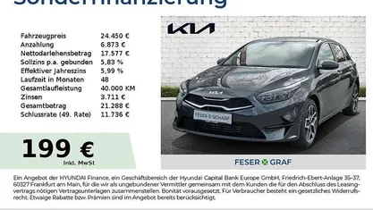 Yuka grau Neu 2025 Kia Ceed Style Kleinwagen | 24.450 € (Guter Preis)