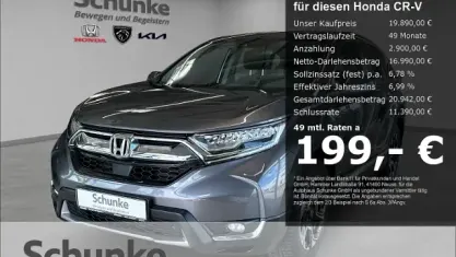 Gebraucht Honda CR-V Elegance 173 PS (127 kW) 2018 Grau SUV