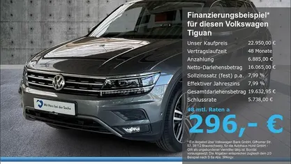 Gebraucht VW Tiguan Highline 179 PS (131 kW) 2017 Grau SUV