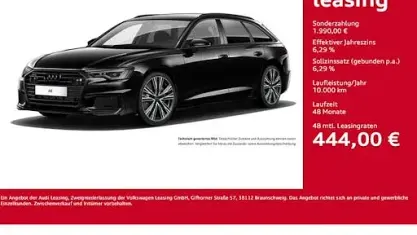 Używany Audi A6 Ambiente 340 KM (250 kW) 2022 Czarny Kombi