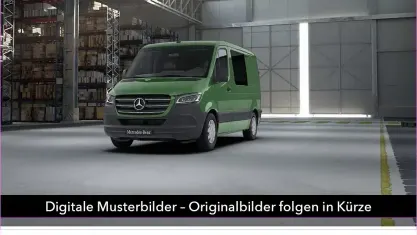 Gebraucht Mercedes Sprinter 170 PS (125 kW) 2022 Grün Van
