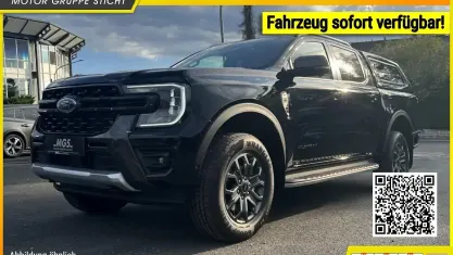 Nowe Ford Ranger Wildtrack 205 KM (150 kW) 2026 Czarny Pickup