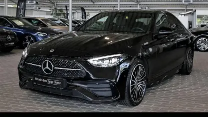 Gebraucht Mercedes C300 AMG 258 PS (189 kW) 2024 Metalliclack obsidianschwarz metallic Limousine