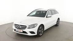 Weiß Gebraucht 2021 Mercedes C180 Kombi | 22.590 € (Guter Preis)
