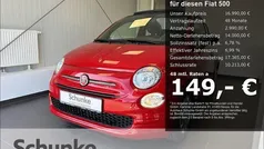 Rot Neu 2024 Fiat 500 Basis Cabrio | 16.990 € (Guter Preis)