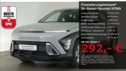Gebraucht Hyundai Kona Select 137 PS (100 kW) 2025 Grau SUV