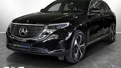 Unilack schwarz Gebraucht 2021 Mercedes EQC400 Electric Art SUV | 34.950 € (Fairer Preis)