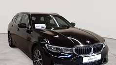 Schwarz Gebraucht 2021 BMW 330e Sport Line Kombi | 21.790 € (Guter Preis)