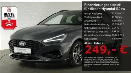 Grau Gebraucht 2024 Hyundai i30 Advantage Kombi | 20.824 € (Guter Preis)