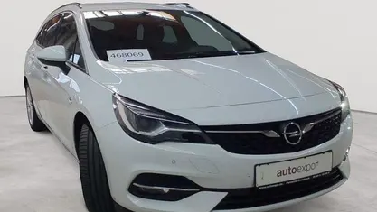 Gebraucht Opel Astra Elegance 122 PS (89 kW) 2020 Schneeweiß Kombi