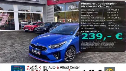 (b3l) blue flame met. Gebraucht 2021 Kia Ceed Kleinwagen | 24.777 € (Fairer Preis)