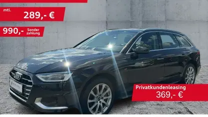 Gebraucht Audi A4 Advanced Plus 204 PS (150 kW) 2022 Mythosschwarz metallic Kombi
