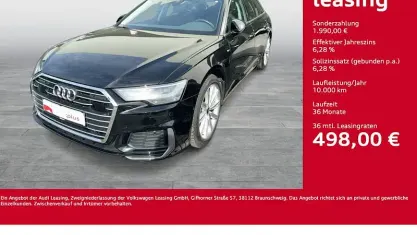 Brugt Audi A6 Ambiente 299 HK (219 kW) 2023 Sort Stationcar