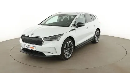 Gebraucht Skoda Enyaq iV Suite 150 kW (204 PS) 2021 Weiß SUV