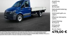 Deep ocean blue Gebraucht 2022 VW Crafter Van | 28.890 € (Guter Preis)