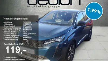 Gebraucht Peugeot 3008 Allure 131 PS (96 kW) 2023 Blau SUV