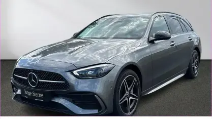 Gebraucht Mercedes C300e AMG 313 PS (230 kW) 2023 Lack selenitgrau Kombi