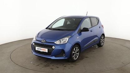 Używany Hyundai i10 Passion Plus 67 KM (49 kW) 2018 Niebieski Hatchback