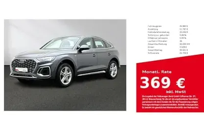 Brugt Audi Q5 Sportback S-Line 299 HK (219 kW) 2023 Grå SUV